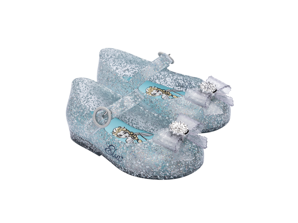 Mini Melissa Sweet Love + Disney Princess - Glitter Blue