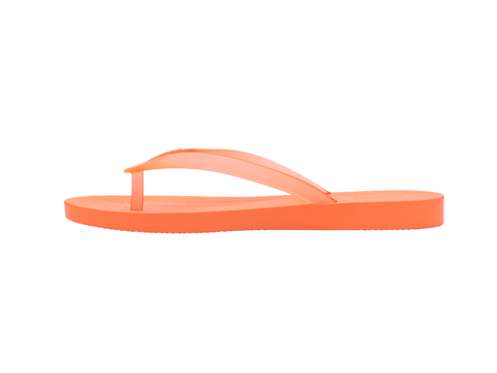 Melissa Sun Venice Flip Flop - Orange Clear