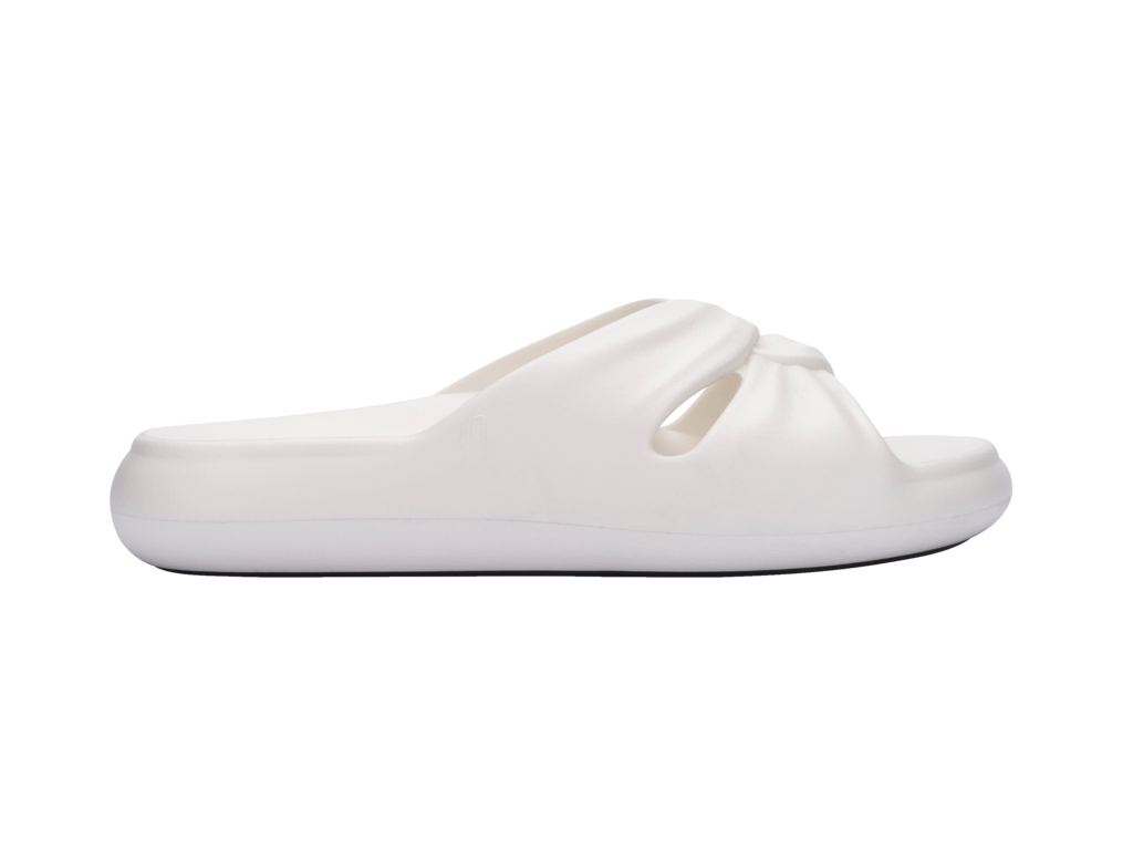 Wide Slide in White – Melissa Shoes