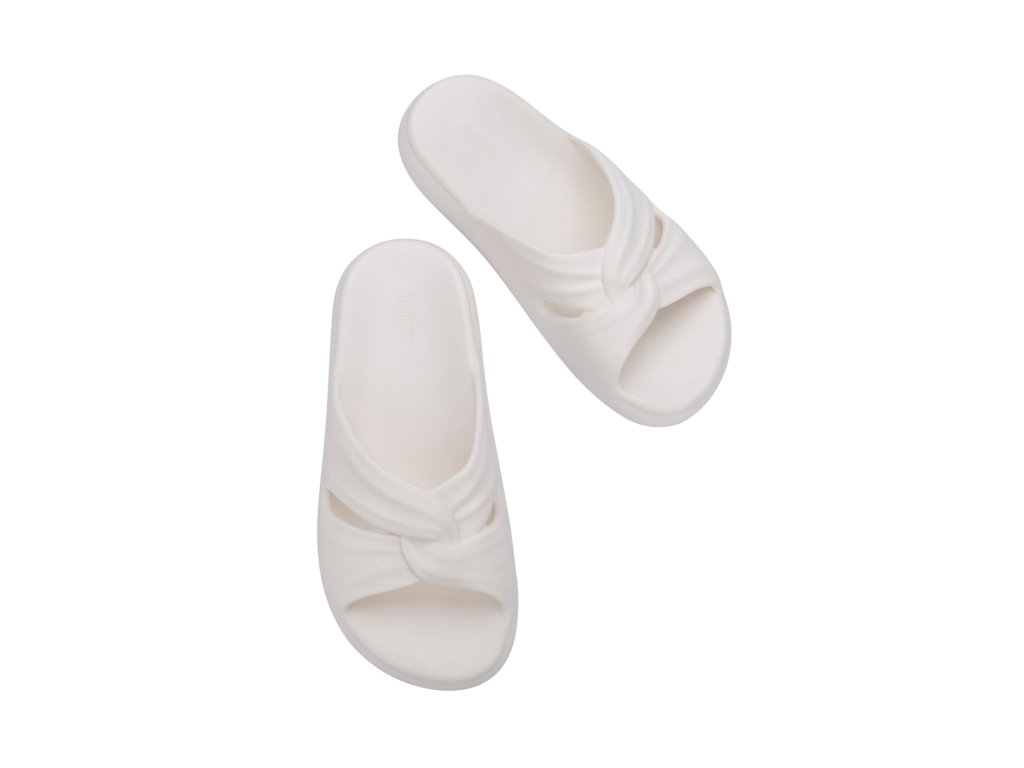 Melissa Free Slide - White/Black