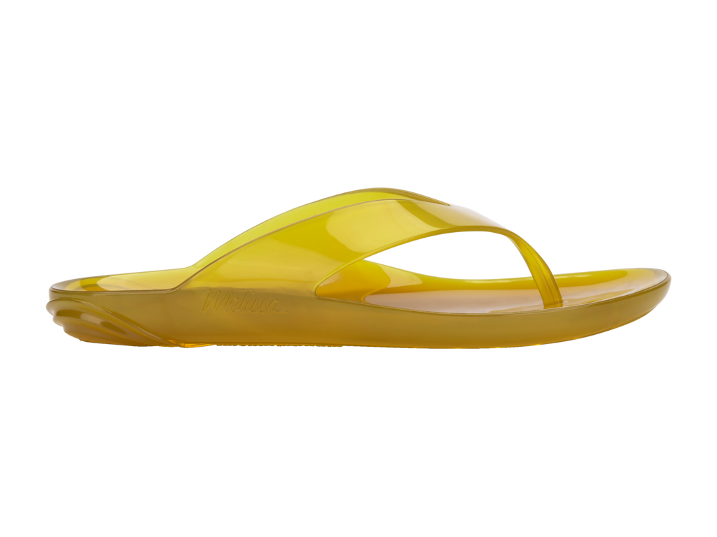 Melissa The Real Jelly Flip Flop - Clear Yellow