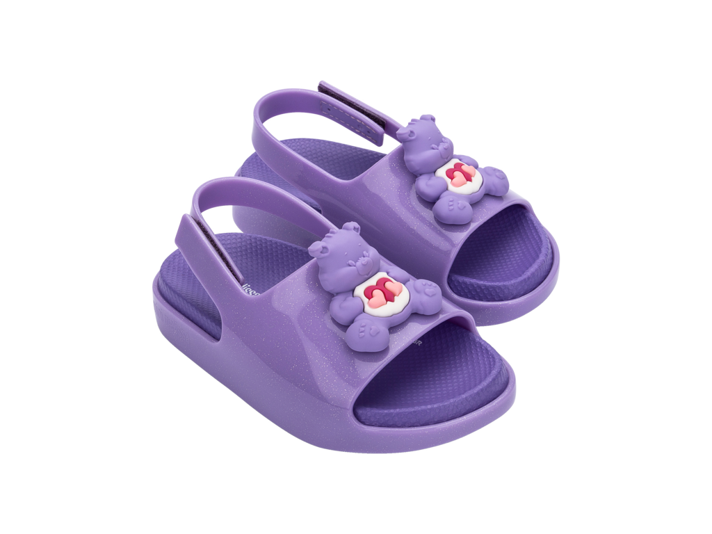Mini Melissa Cloud Sandal + Care Bears BB - Lilac