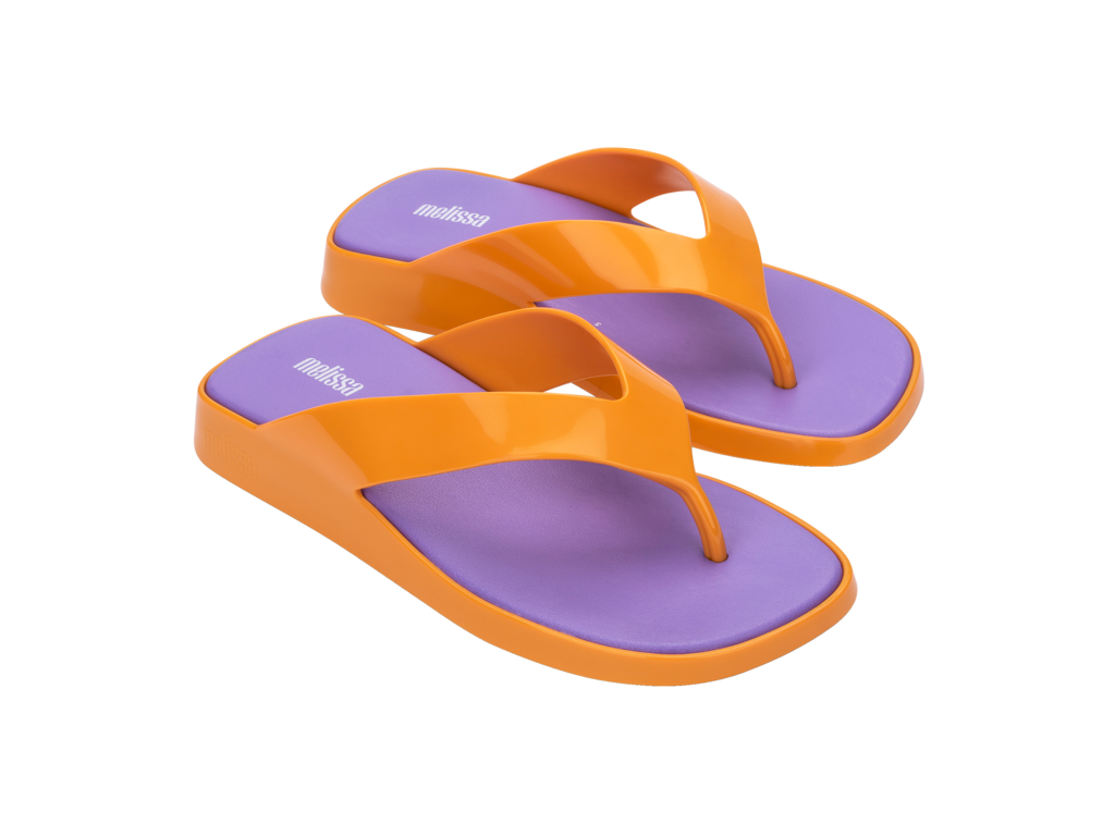 Melissa Brave Flip Flop - Orange Lilac