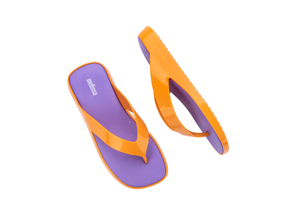 Melissa Brave Flip Flop - Orange Lilac