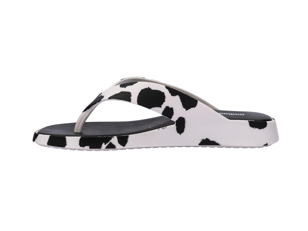 Melissa Brave Flip Flop - White Black