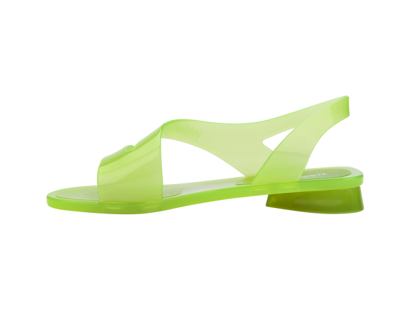 Green deals jelly shoes