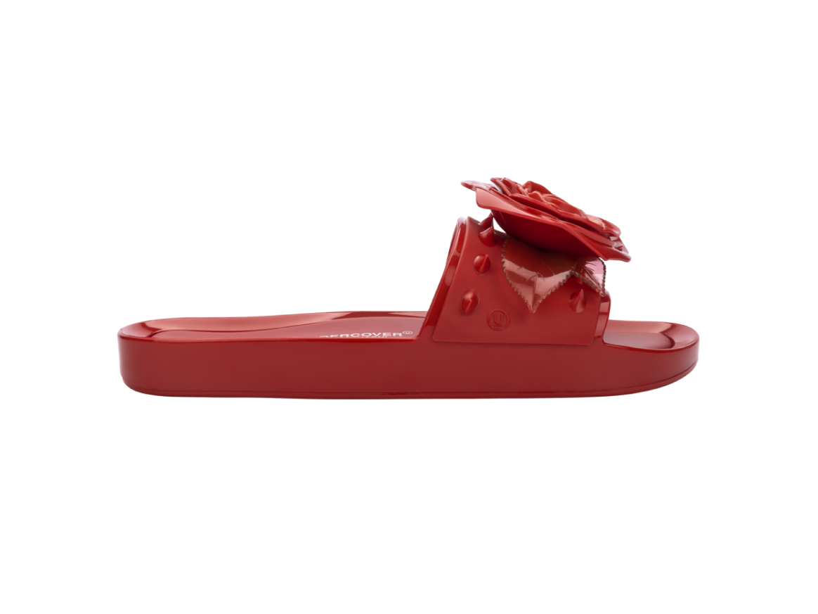Melissa Beach Slide Spikes + Undercover - Red