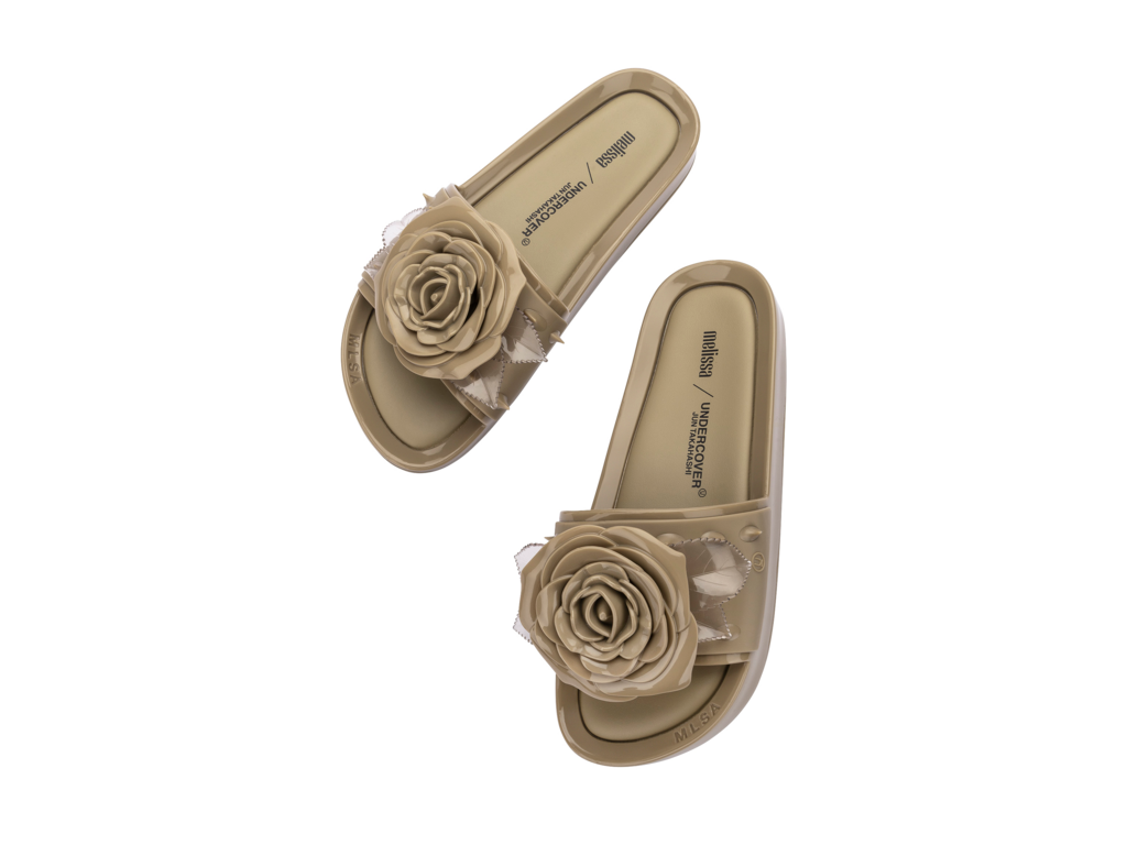 Melissa Beach Slide Spikes + Undercover - Beige