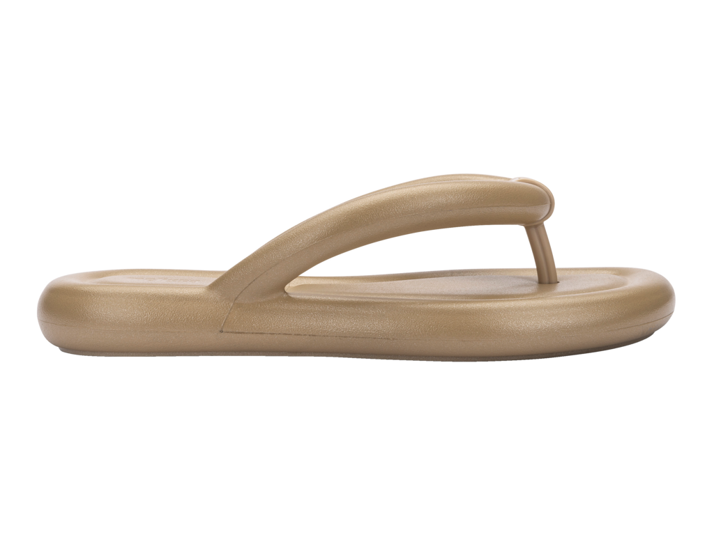 Melissa Flip Flop Free Shiny - Light Caramel