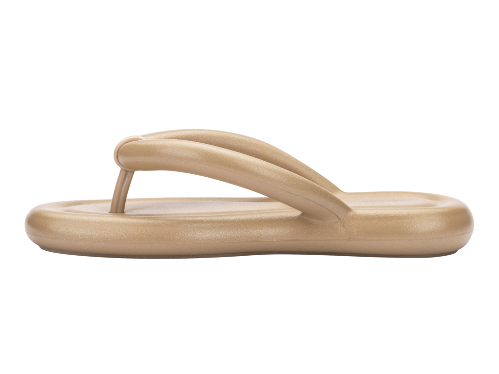 Melissa Flip Flop Free Shiny - Light Caramel