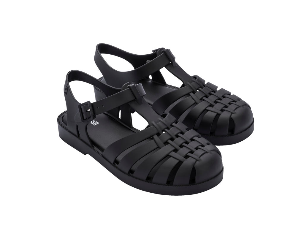 Melissa Possession Sandal - Black Matte