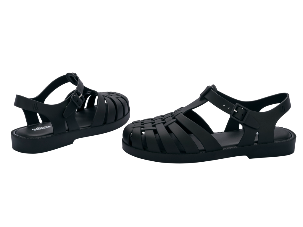 Melissa Possession Sandal - Black Matte