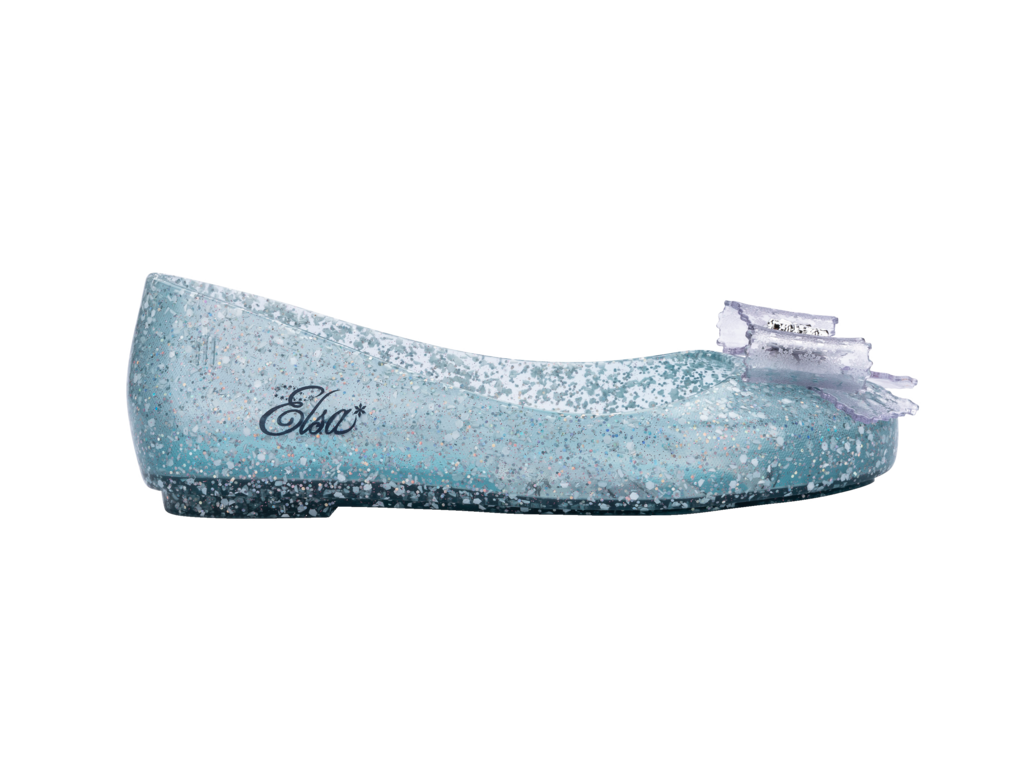 Mini Melissa Sweet Love + Disney Princess Child - Glitter Blue