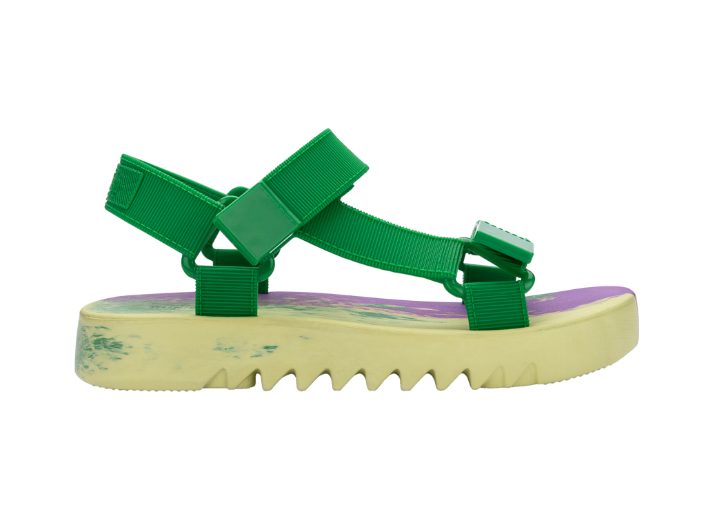 Green 2025 teva sandals