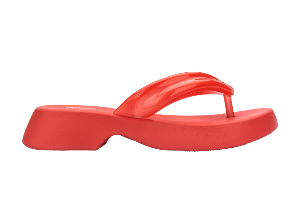 Melissa Airbubble Flip Flop Double - Red