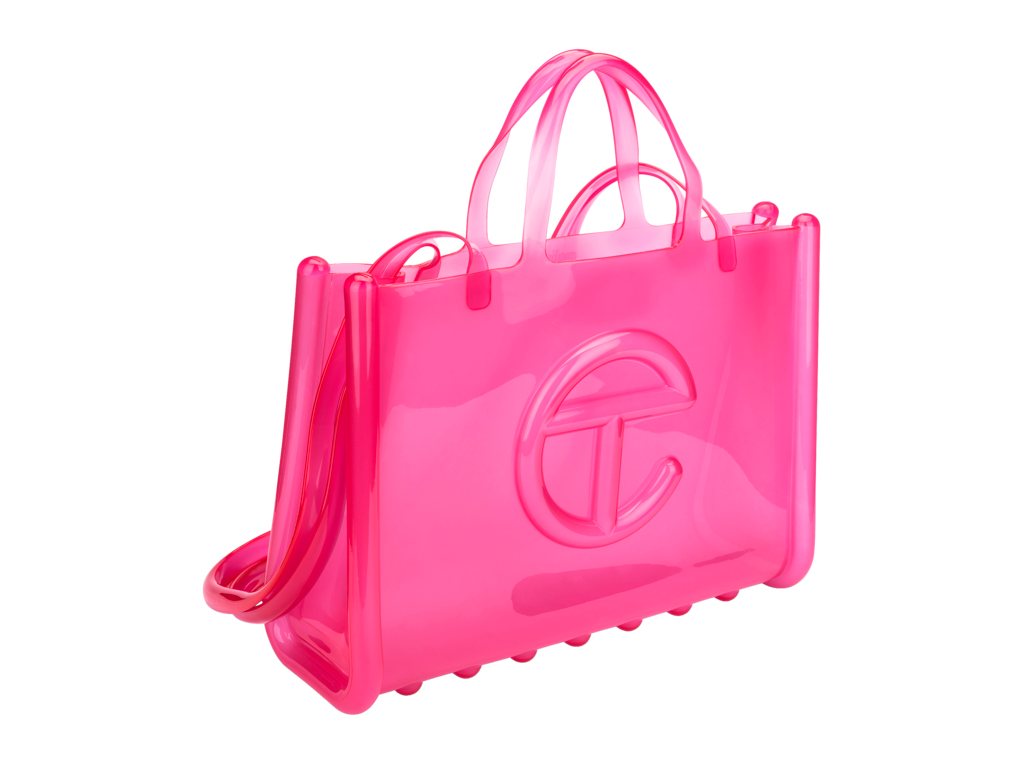 Melissa Telfar Large Jelly Shopper Bag Pink