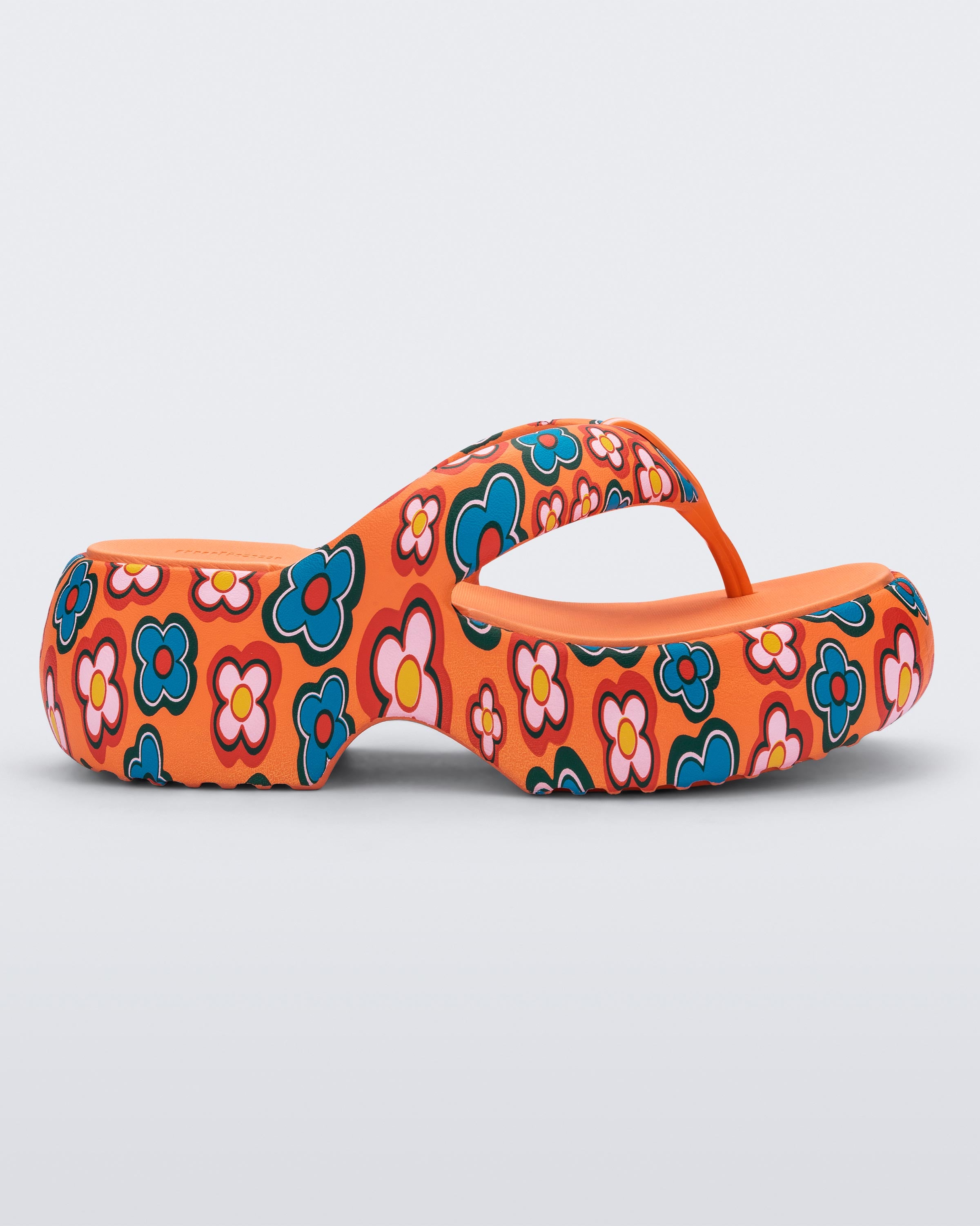 Melissa Free Fuzzy Printed Platform