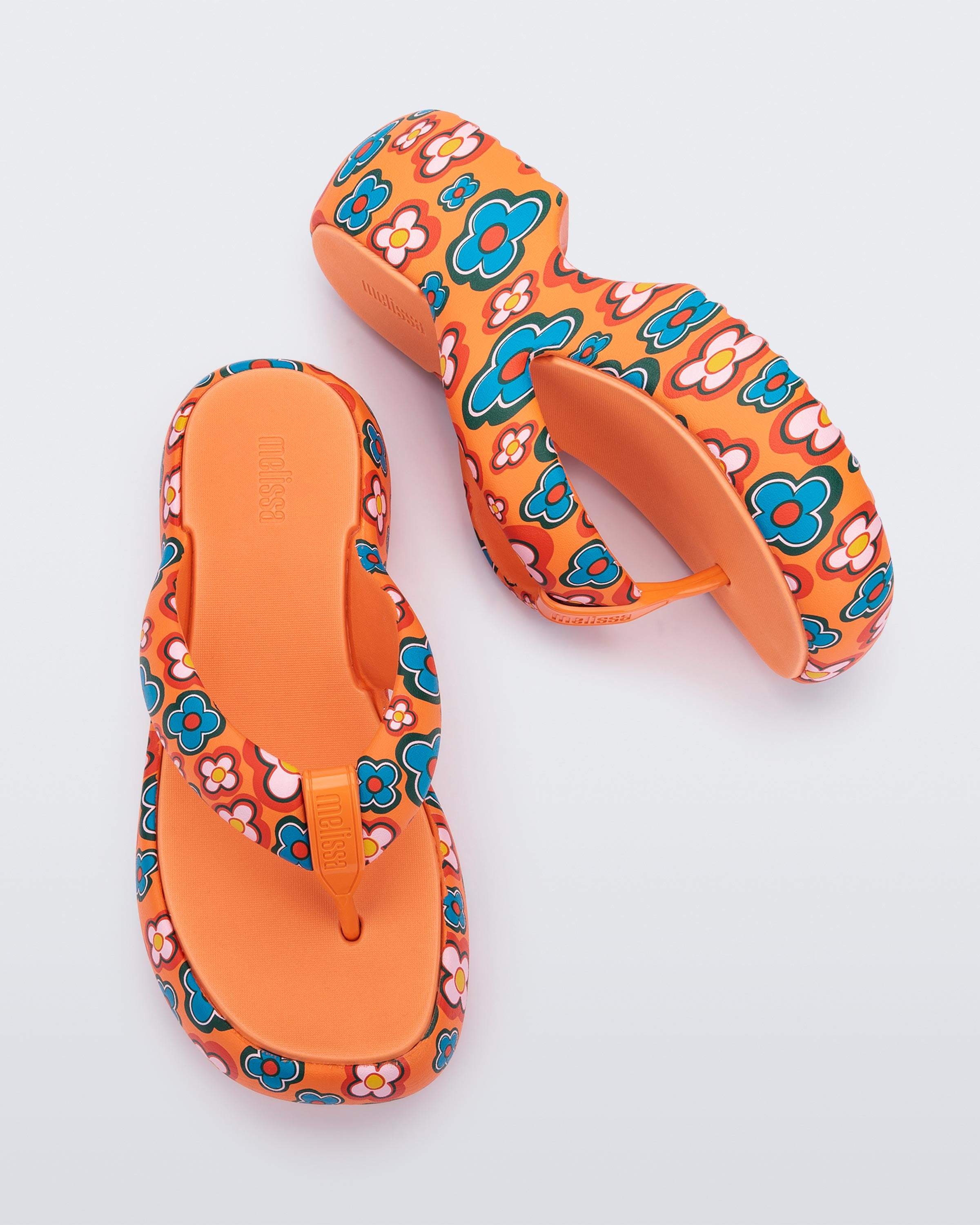 Melissa Free Fuzzy Printed Platform