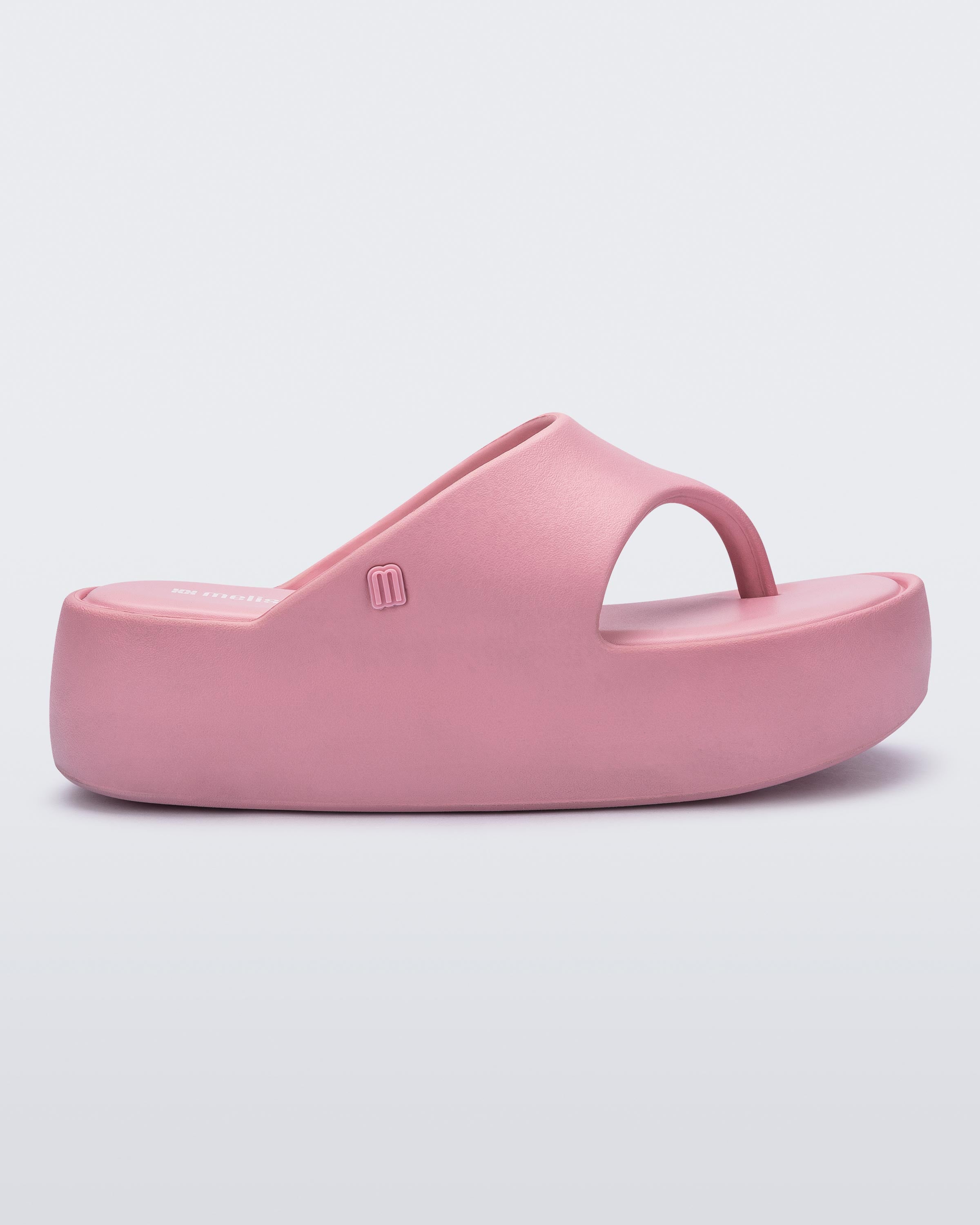MELISSA FREE PLATFORM THONG - LIGHT PINK