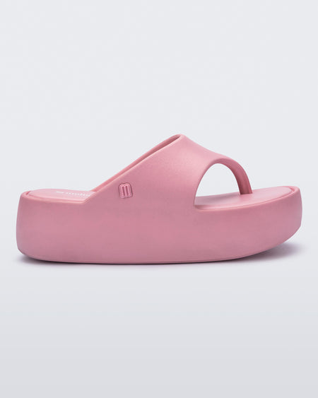 MELISSA FREE PLATFORM THONG - LIGHT PINK