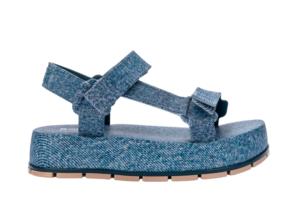 MELISSA FLOWING PLATFORM DENIM