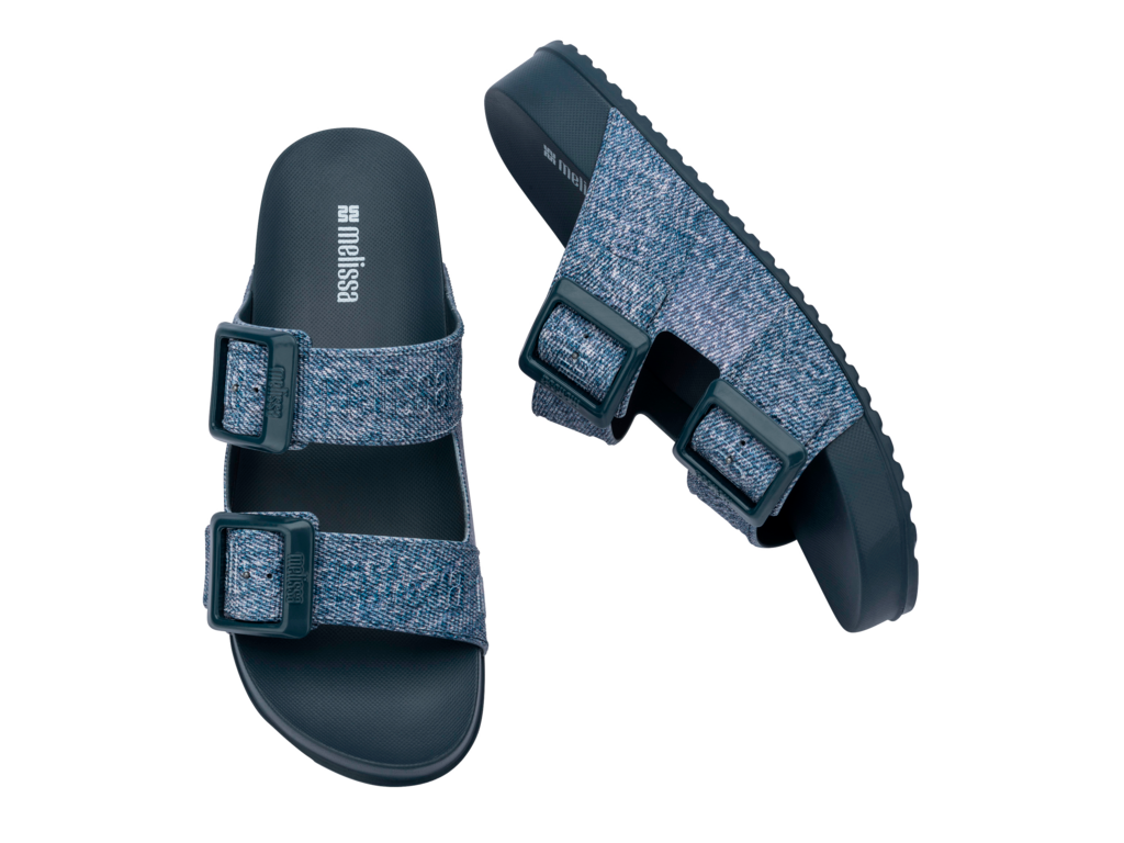 MELISSA COZY M LOVER SLIDE DENIM