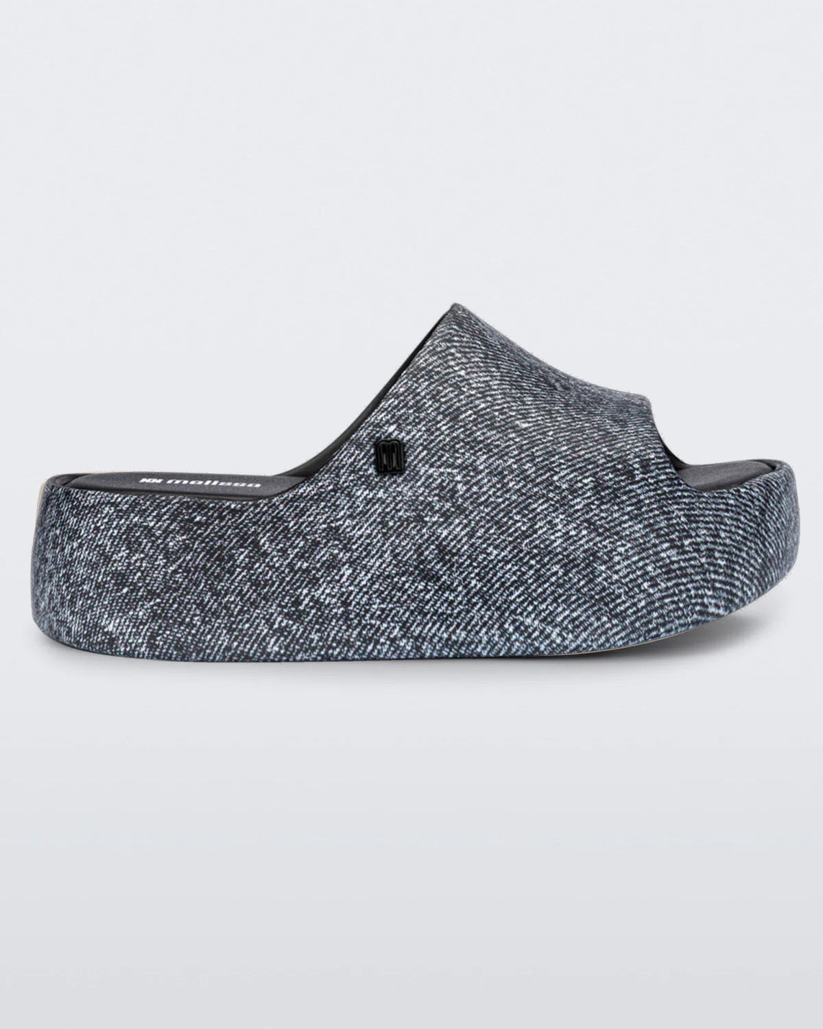 MELISSA FREE PLATFORM SLIDE DENIM