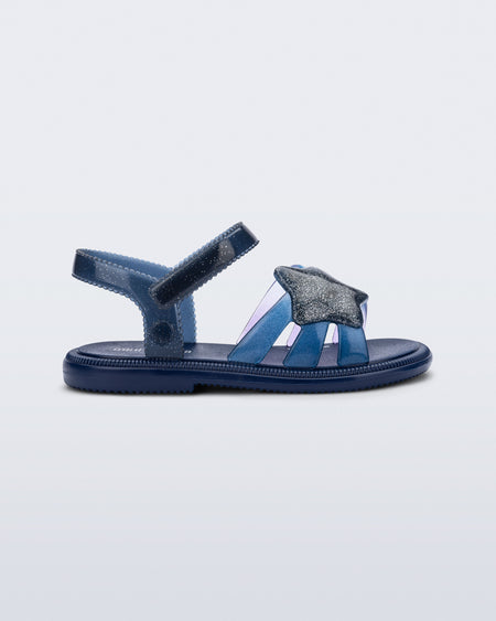 MINI MELISSA HIP SKY BB BLUE GLITTER