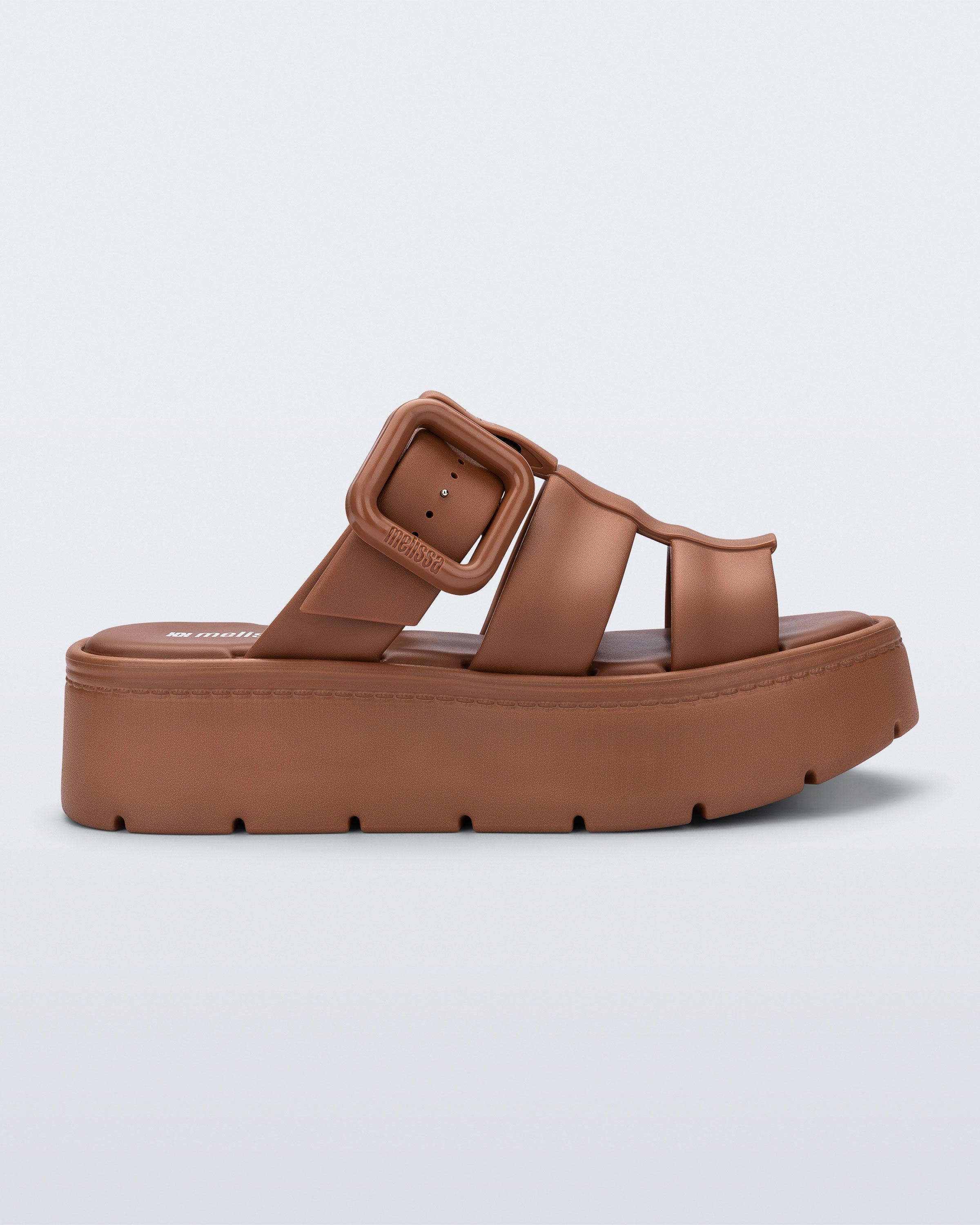 Melissa Pump Platform Brown