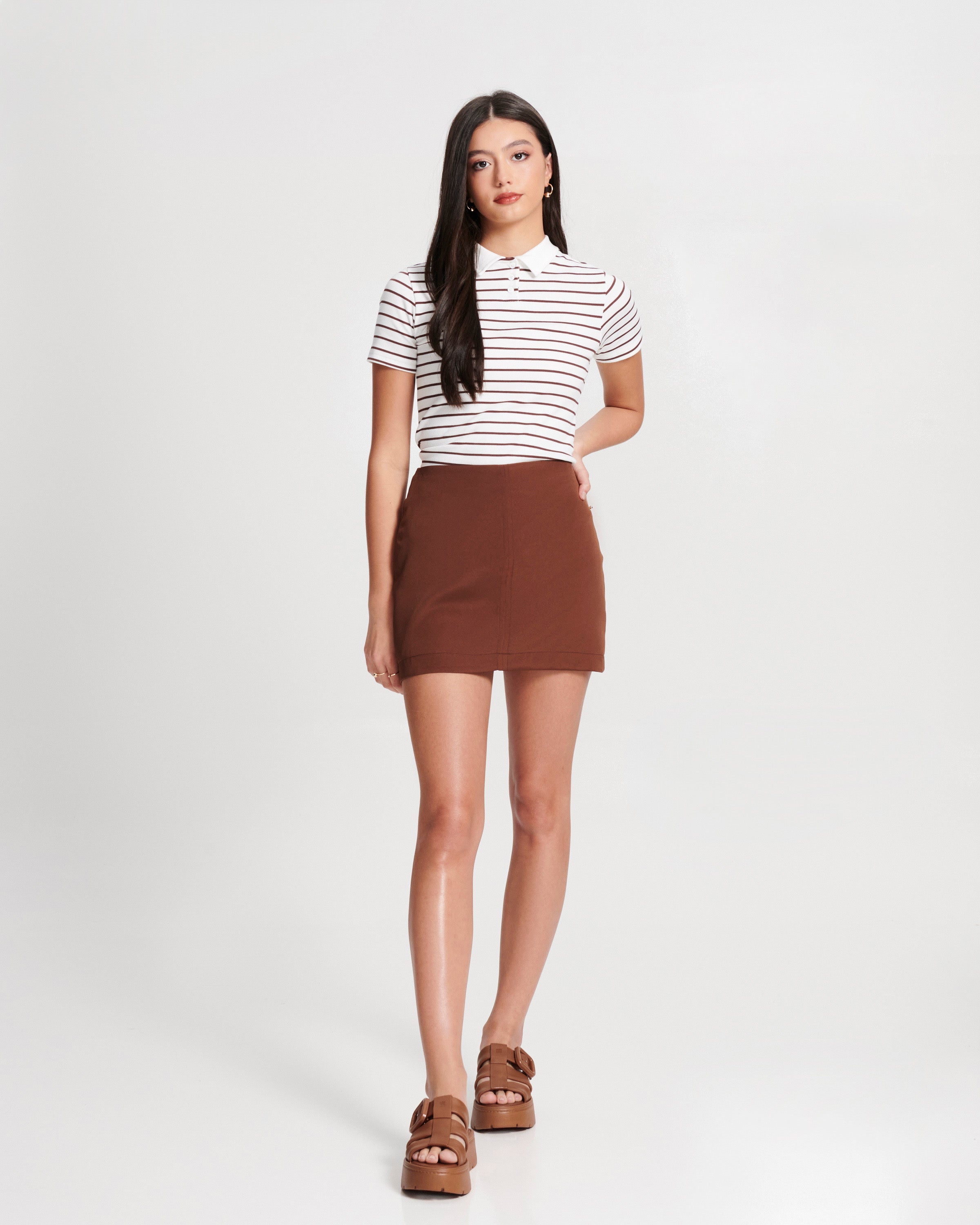 Melissa Pump Platform Brown