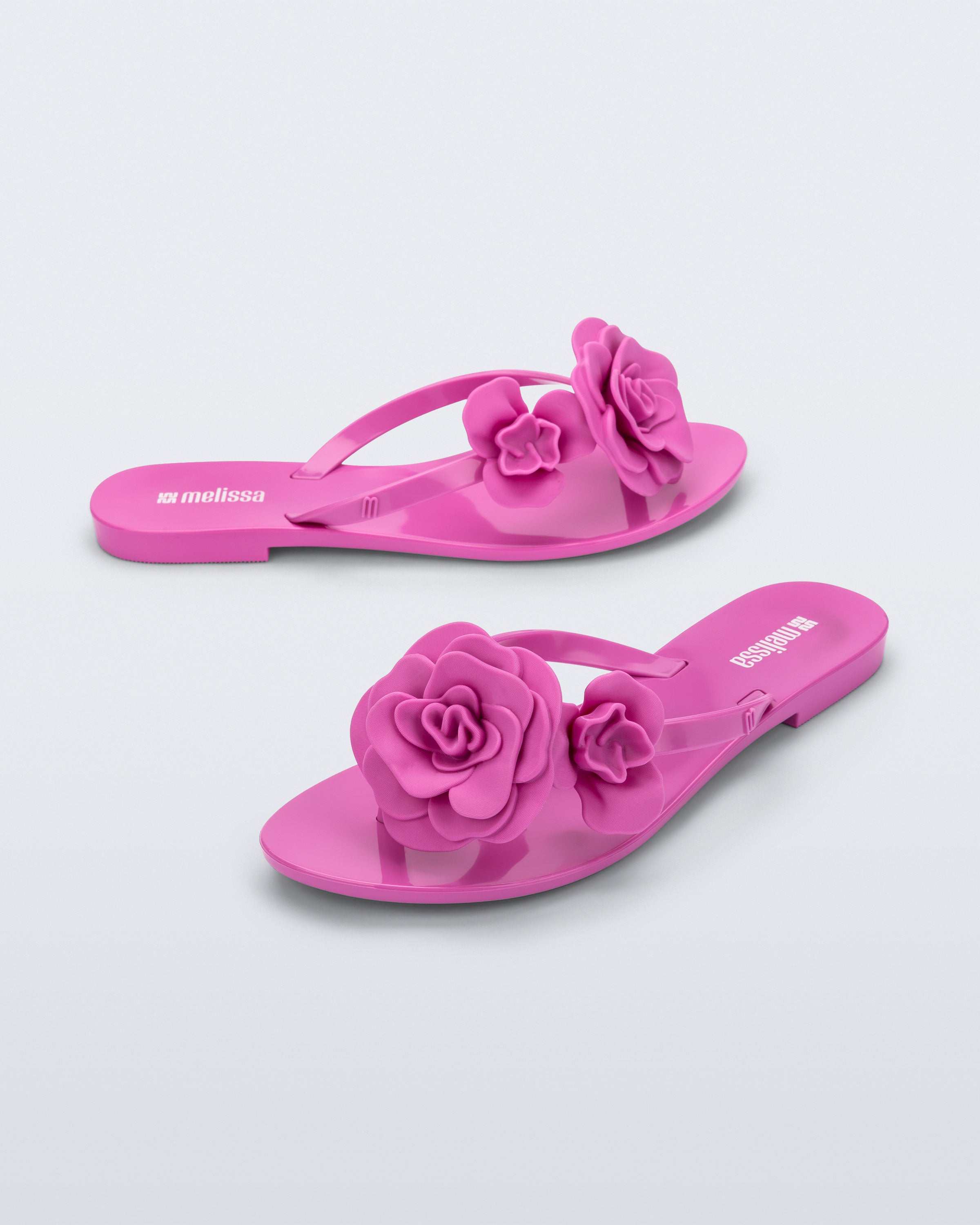 Melissa Harmonic Petals Flip Flop Lilac