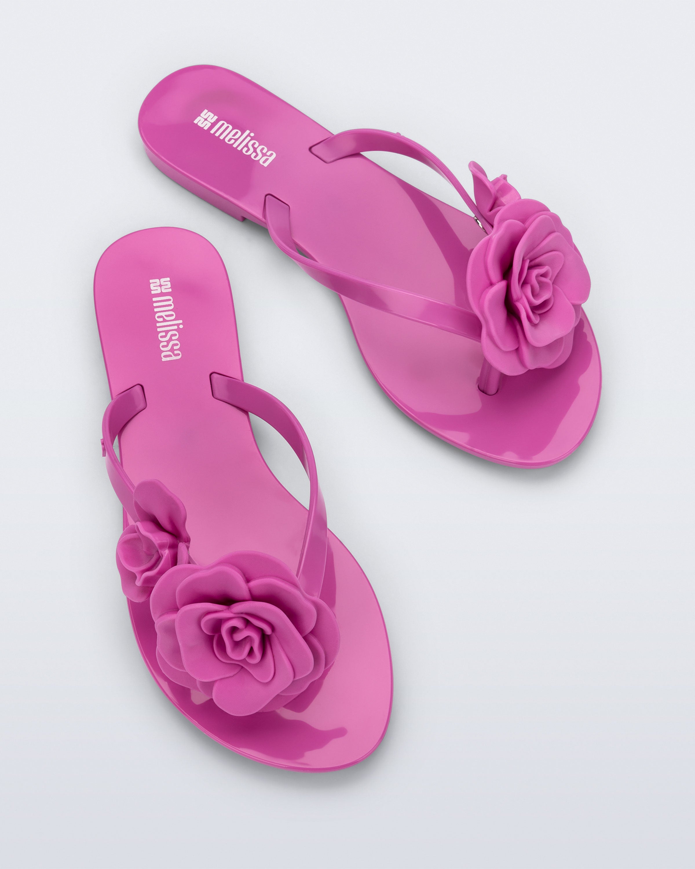 Melissa Harmonic Petals Flip Flop Lilac