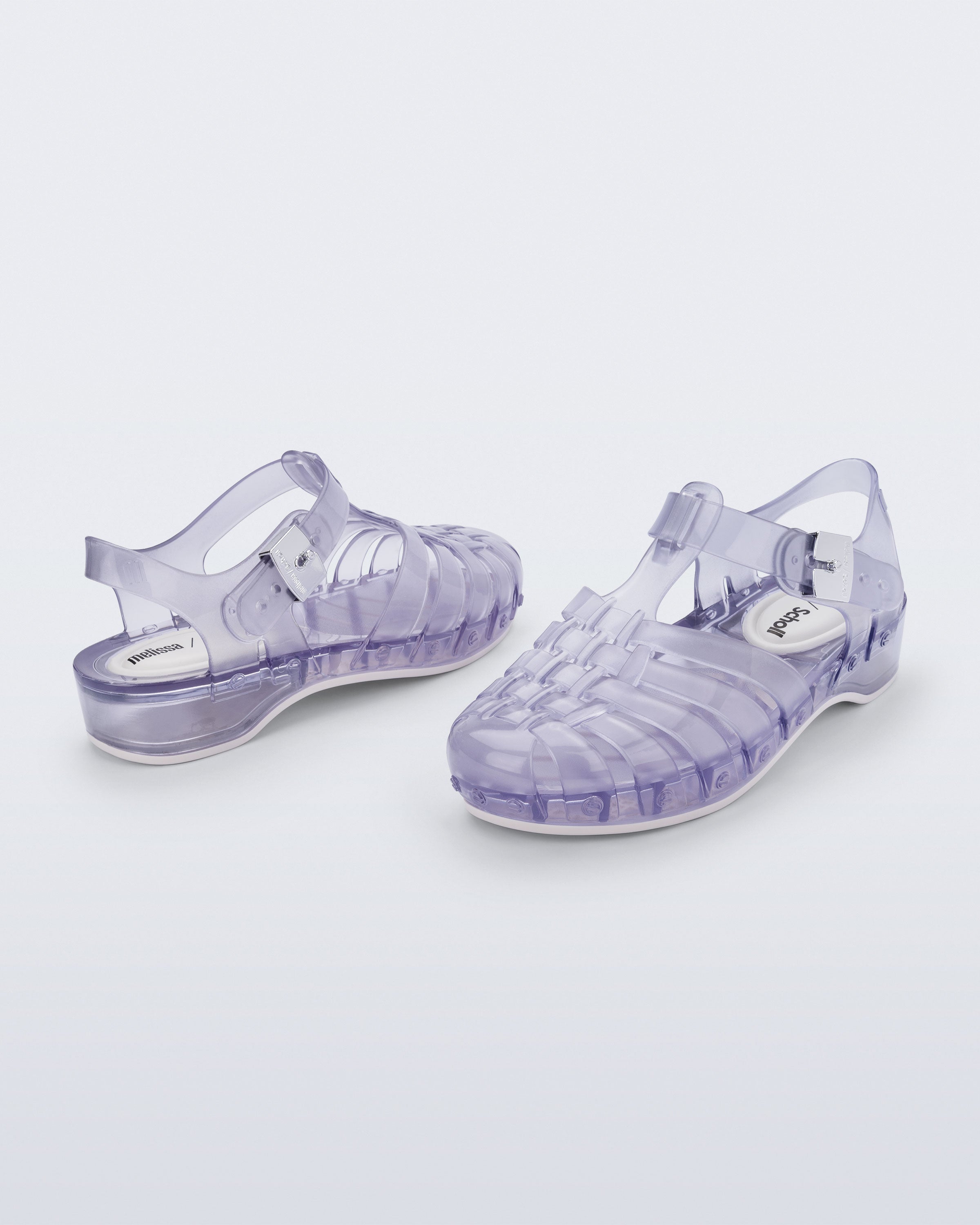MELISSA POSSESSION PESCURA HEEL + SCHOLL CLEAR