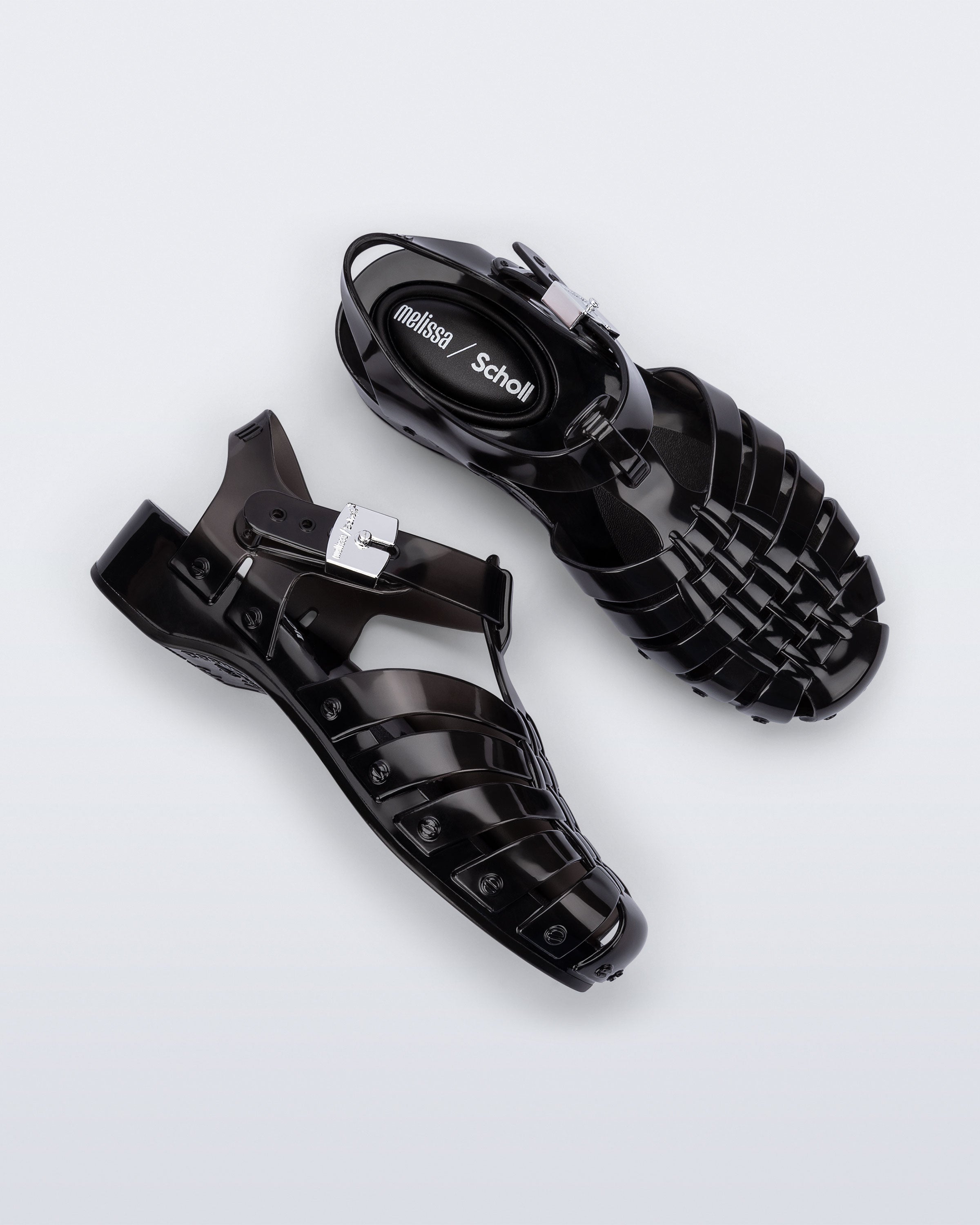 MELISSA POSSESSION PESCURA HEEL + SCHOLL BLACK