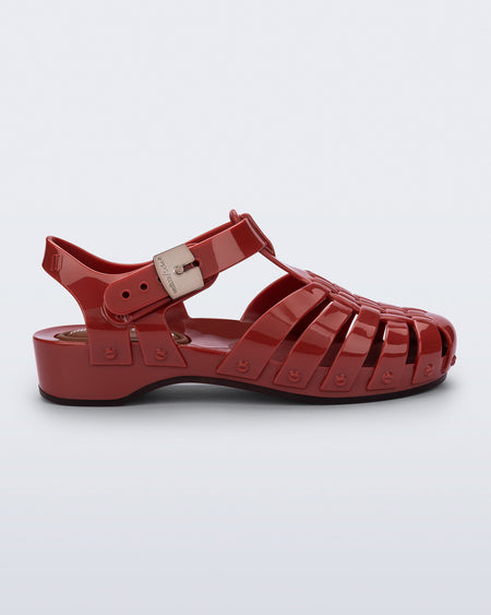 MELISSA POSSESSION PESCURA HEEL + SCHOLL RED
