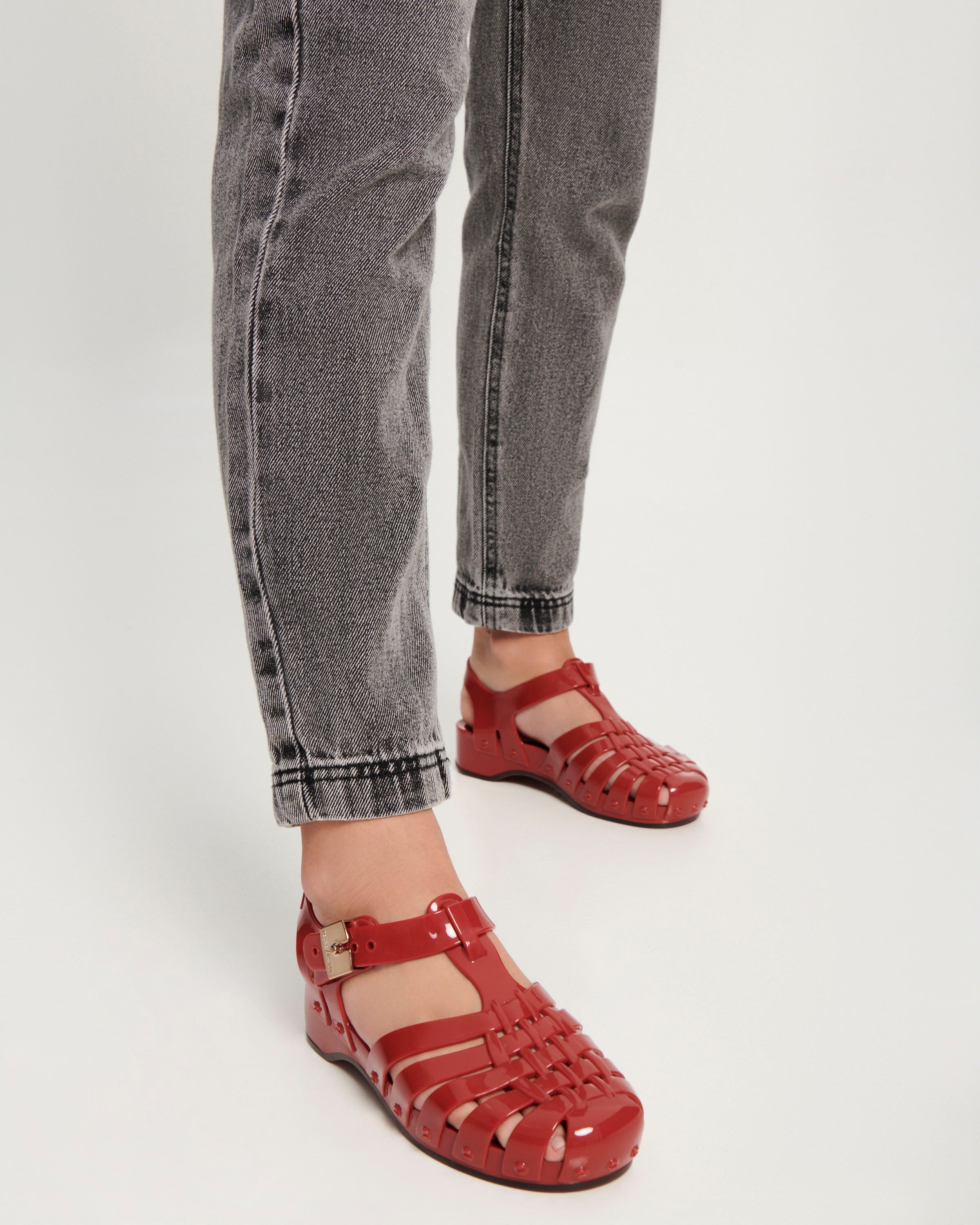 MELISSA POSSESSION PESCURA HEEL + SCHOLL RED