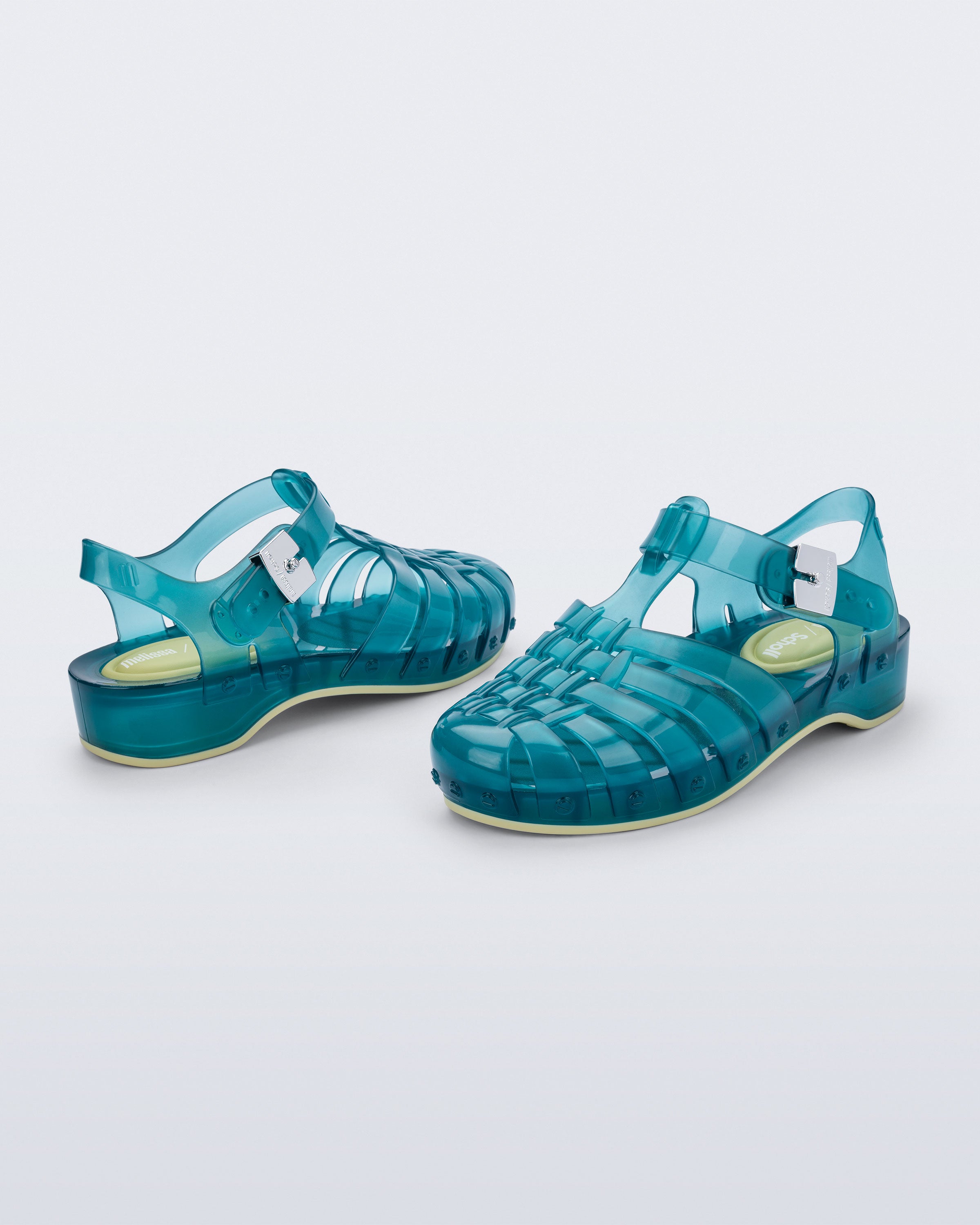MELISSA POSSESSION PESCURA HEEL + SCHOLL BLUE