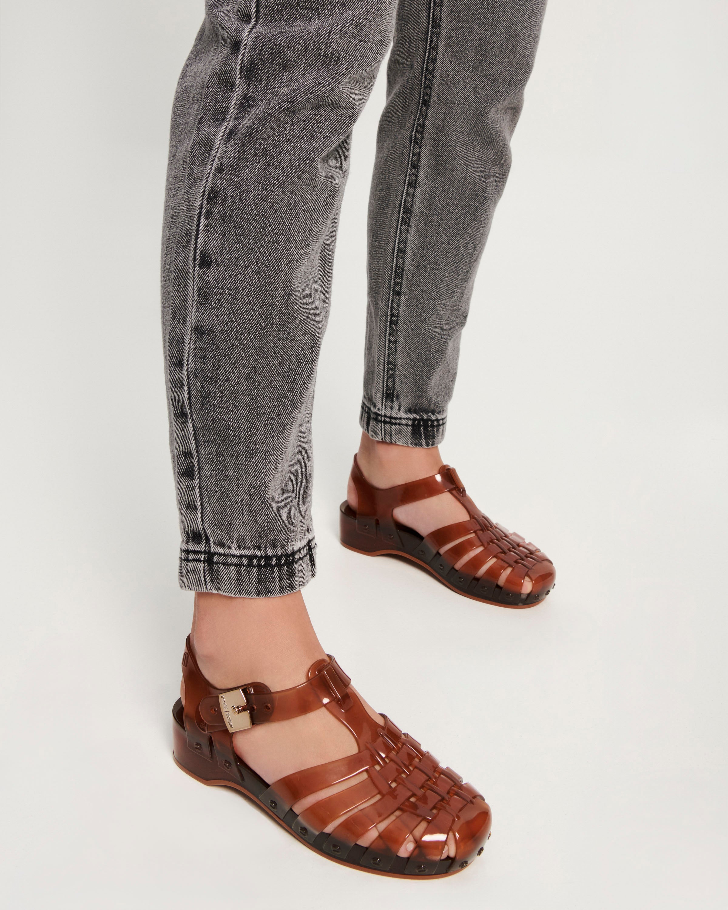 MELISSA POSSESSION PESCURA HEEL + SCHOLL BROWN