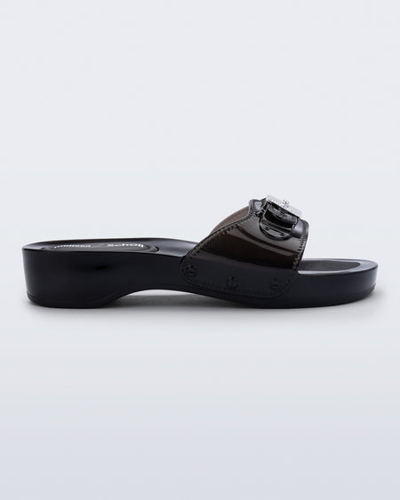 MELISSA PESCURA HEEL + SCHOLL BLACK
