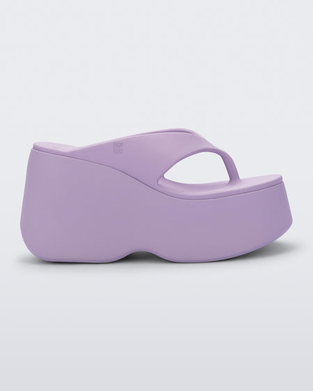 Melissa Free Thong Wedge Lilac
