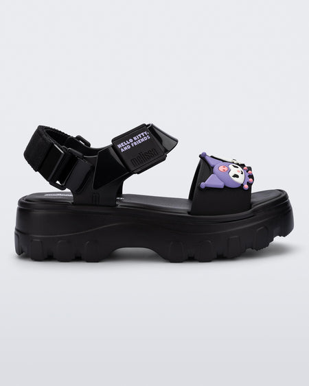 MELISSA KICK OFF SANDAL + HELLO KITTY BLACK