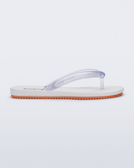 Melissa Flip Flop Air Flow White Orange