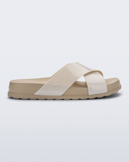 MELISSA COZY SLIDE II  BEIGE