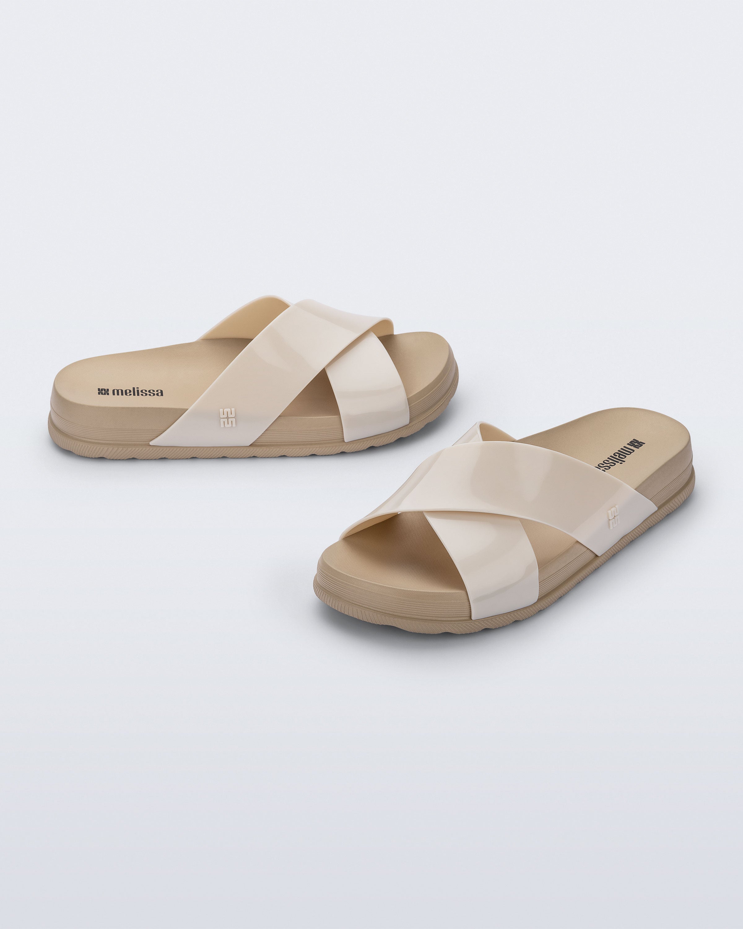 MELISSA COZY SLIDE II  BEIGE