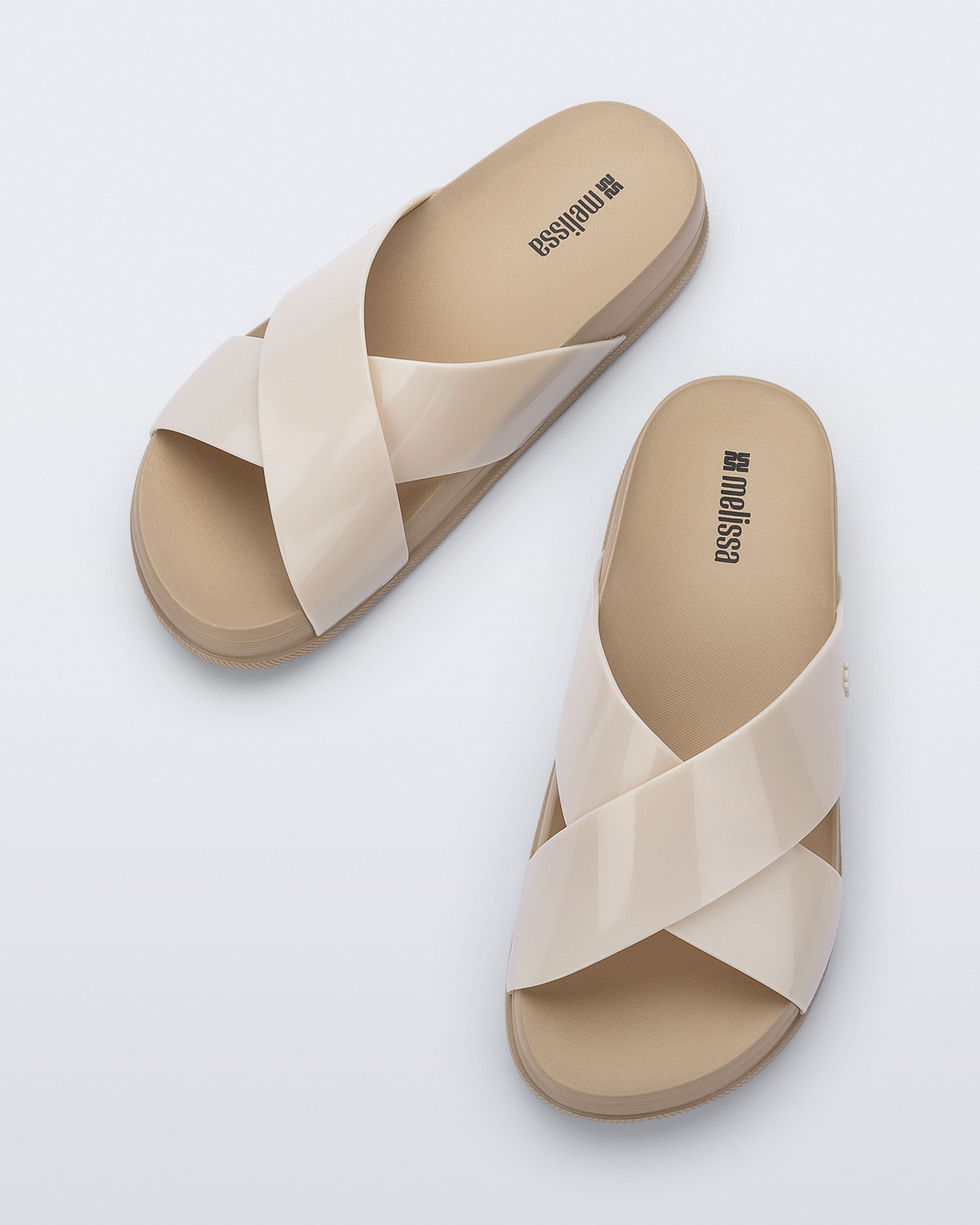 MELISSA COZY SLIDE II  BEIGE