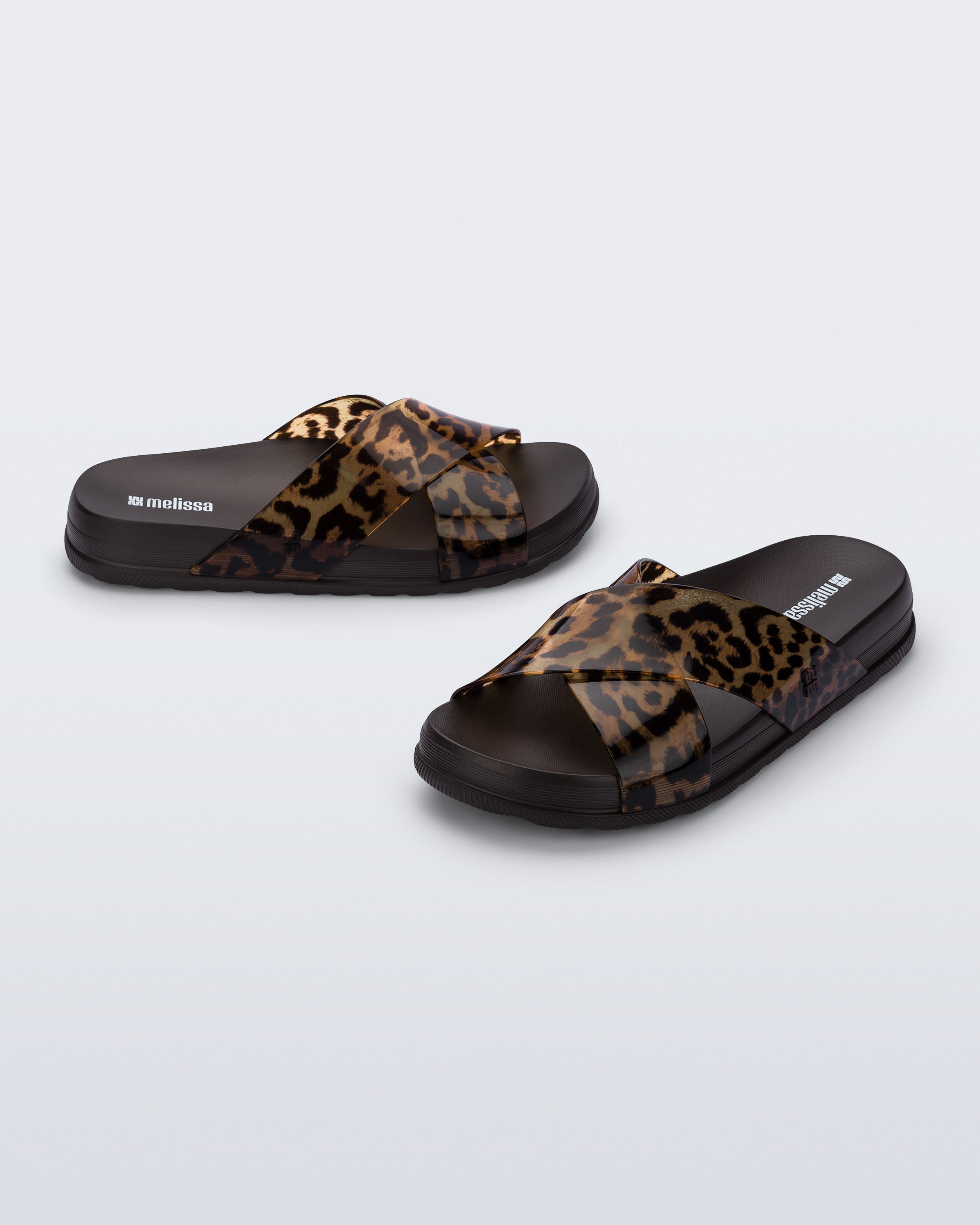 MELISSA COZY SLIDE II DARK BROWN
