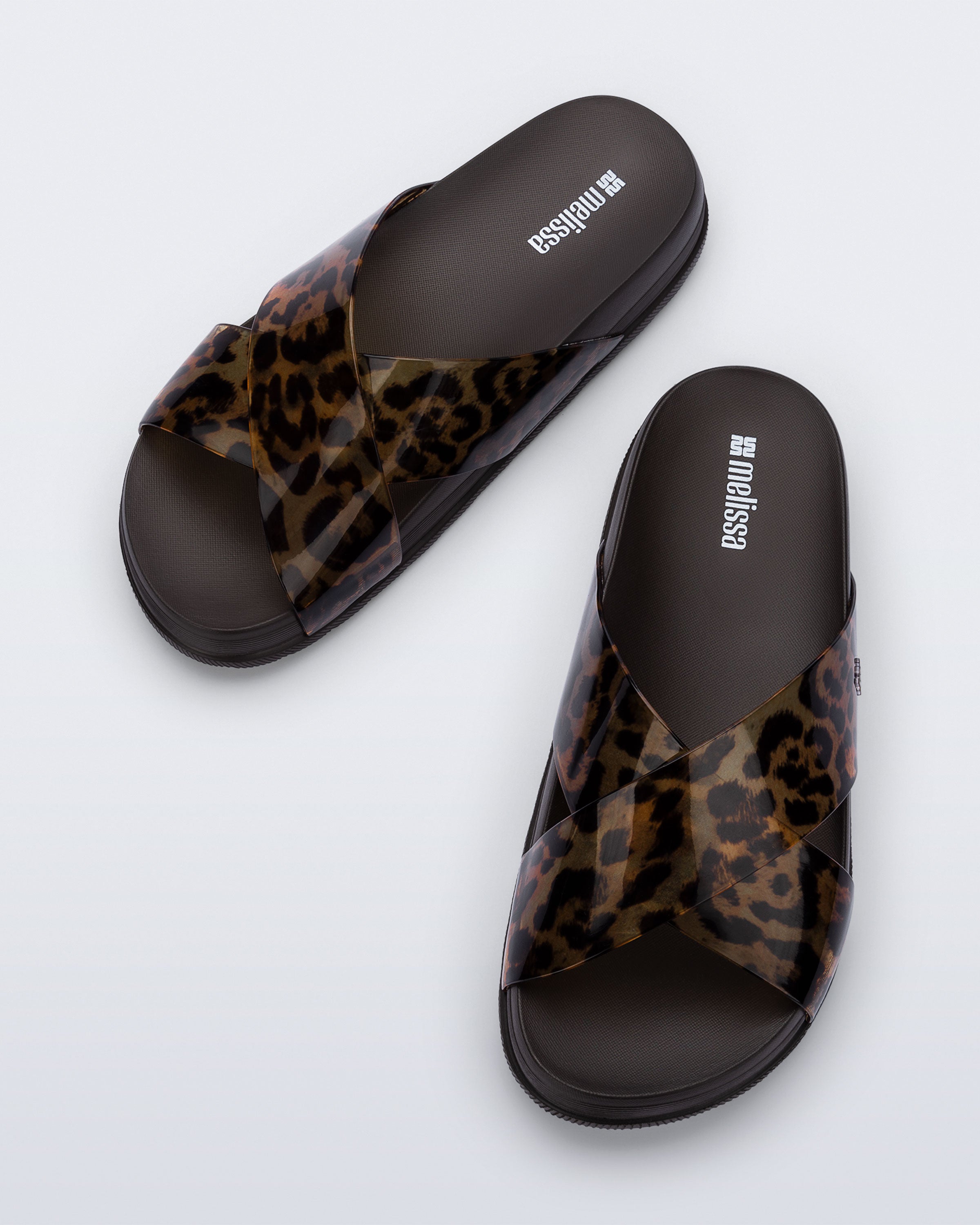 MELISSA COZY SLIDE II DARK BROWN