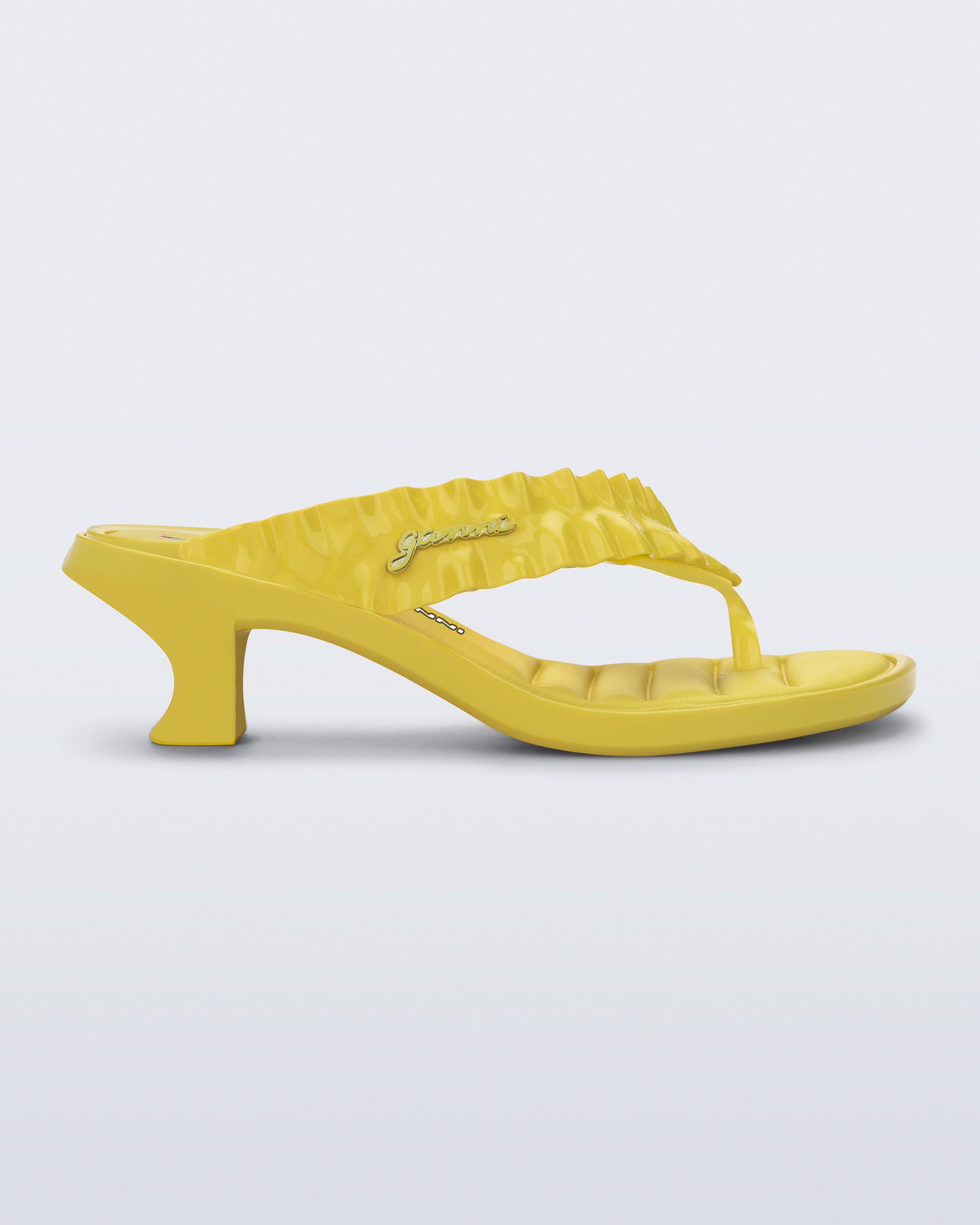 MELISSA THONG KITTEN HEEL + GANNI