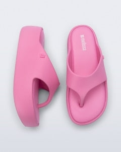 MELISSA FREE PLATFORM THONG -PINK