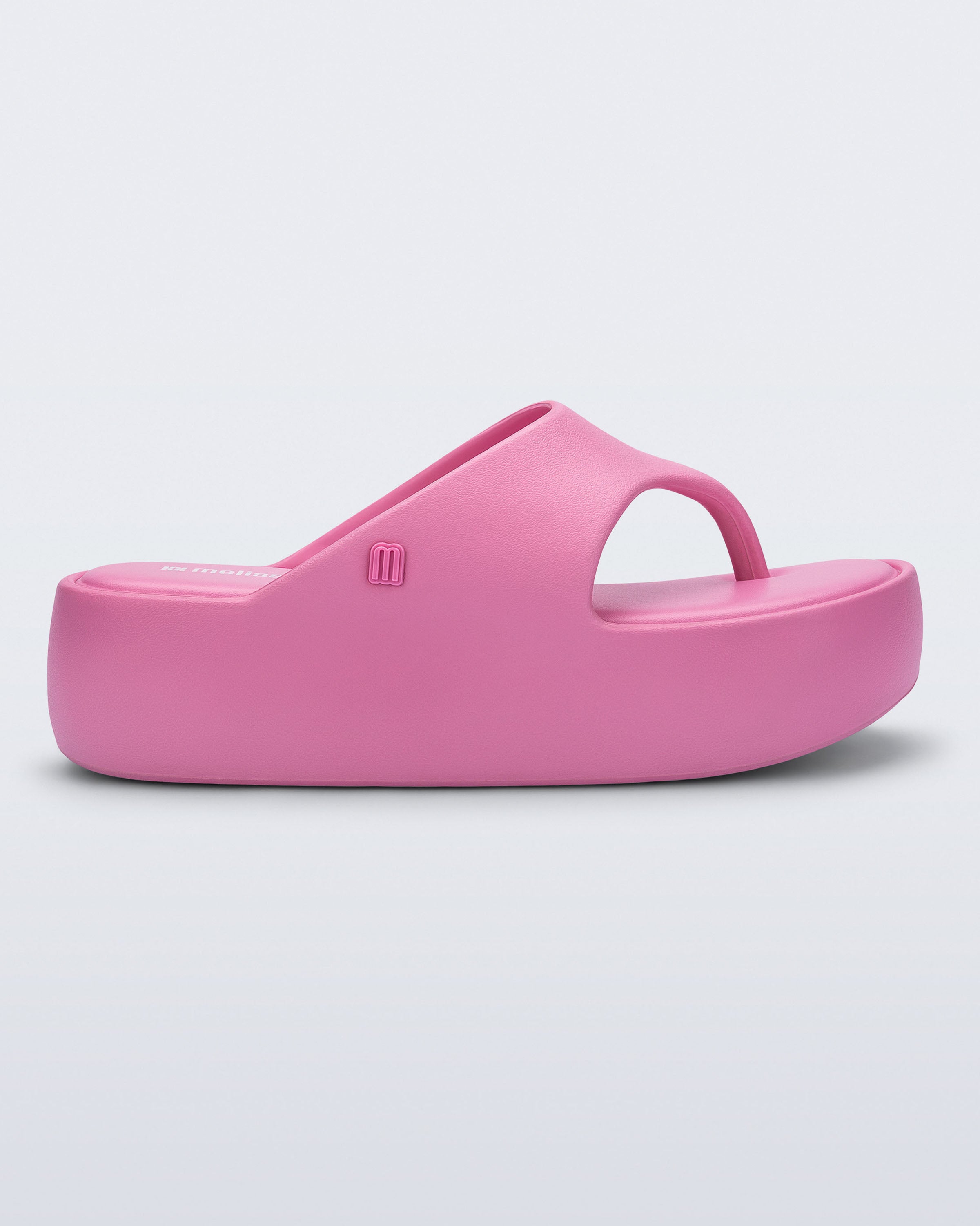 MELISSA FREE PLATFORM THONG -PINK